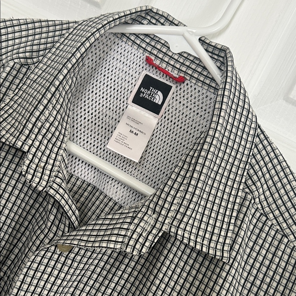 The North Face Monochrome Grid Shirt men's medium